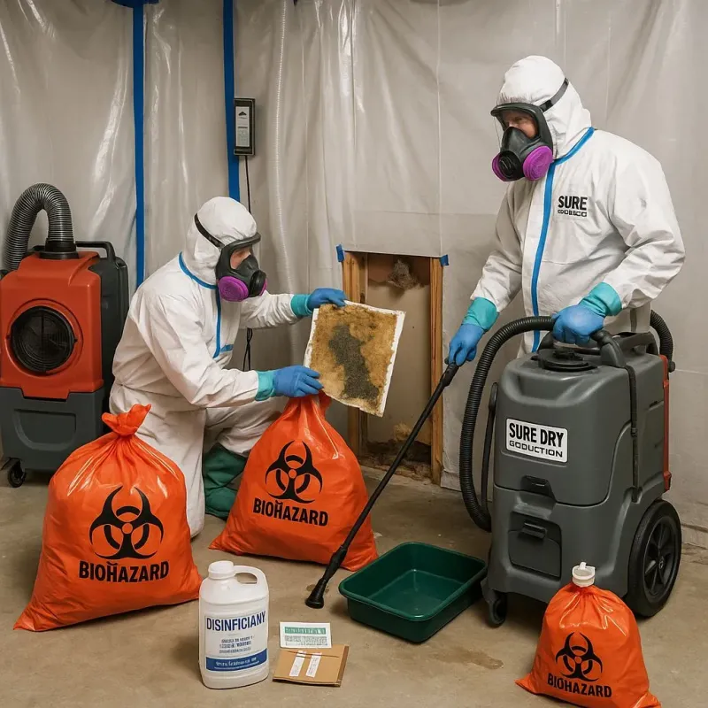Contaminated Water Handling Protocols process in Cedar County, NE