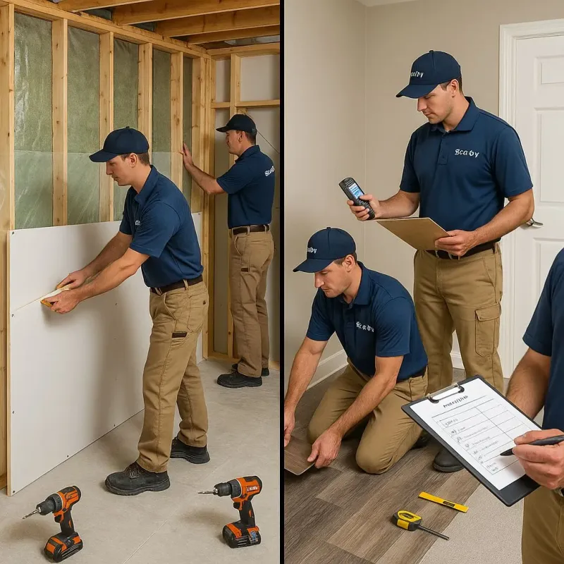 Repairs and Reconstruction process in Cedar County, NE